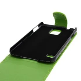 FLIP калъф за Samsung Galaxy S5 Green (Nr 30)