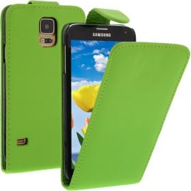 FLIP калъф за Samsung Galaxy S5 Green (Nr 30)