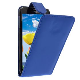 FLIP калъф за Samsung Galaxy S5 Dark Blue (Nr 11)