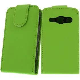 FLIP калъф за Samsung Galaxy Fame S6810 Green (Nr 30)
