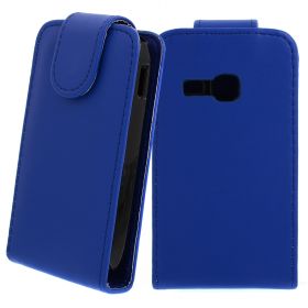 FLIP калъф за Samsung Galaxy Young S6310 Dark Blue
