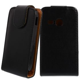 FLIP калъф за Samsung Galaxy Young S6310 Black