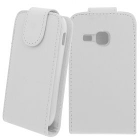 FLIP калъф за Samsung Galaxy Mini 2 GT-S6500 White