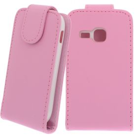 FLIP калъф за Samsung Galaxy Mini 2 GT-S6500 Pink (Nr 13)