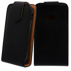 FLIP калъф за Samsung Galaxy Mini 2 GT-S6500 Black