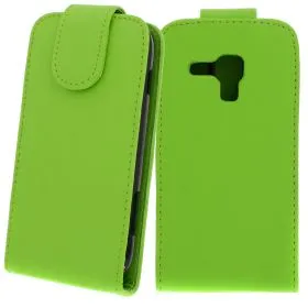 FLIP калъф за Samsung Galaxy S Duos GT-S7562 Green (Nr 30)