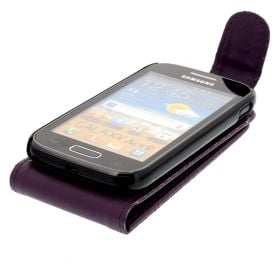 FLIP калъф за Samsung Galaxy Ace 2 GT-i8160 Purple (Nr 33)