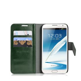 Blumax PU Wallet Bookstyle Case Samsung Galaxy Note 2 N7100 Green