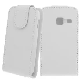 FLIP калъф за Samsung Galaxy Y Duos GT-S6102 White (Nr 15)