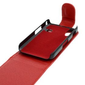 FLIP калъф за Samsung Galaxy ACE GT-S5830 Red (Nr 7)