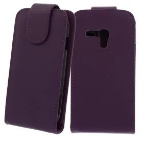 FLIP калъф за Samsung Galaxy S3 mini GT-i8190 Purple