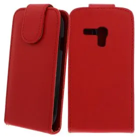 FLIP калъф за Samsung Galaxy S3 mini GT-i8190 Red