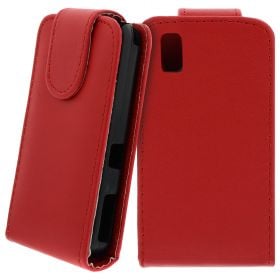 FLIP калъф за Samsung S5230 Star Red (Nr 7)