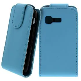 FLIP калъф за Samsung Galaxy Pocket GT-S5300 Hell Blue (Nr 19)