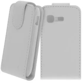 FLIP калъф за Samsung Galaxy Pocket GT-S5300 White (Nr 15)