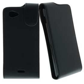 FLIP калъф за Sony Xperia J Black