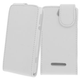 FLIP калъф за Sony Xperia E White (Nr 15)