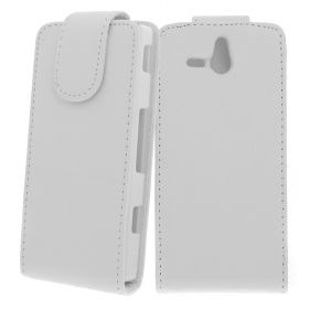 FLIP калъф за Sony Xperia U White (Nr 15)