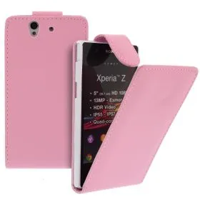 FLIP калъф за Sony Xperia Z Pink (Nr 13)