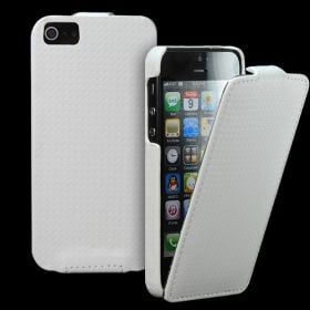 Slim FLIP калъф за iPhone 5 White