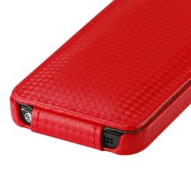 Slim FLIP калъф за iPhone 5 Red