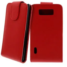 FLIP калъф за LG P700 Optimus L7 Red (Nr 7)
