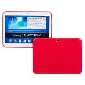 Силиконов кейс за Samsung Galaxy Tab3-10,1''P5200 RED+SP
