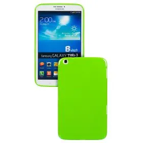 Силиконов кейс за Samsung Galaxy Tab3-8'' T3110 Green +SP
