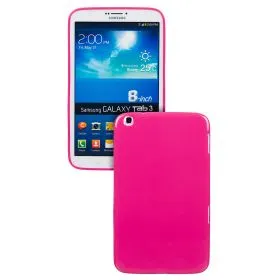 Силиконов кейс за Samsung Galaxy Tab 3-8"  T3100 Hot Pink+SP