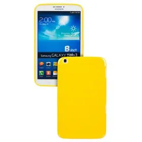 Силиконов кейс за Samsung Galaxy Tab 3-8"  T3100 Yellow+SP