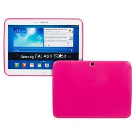 Силиконов кейс за Samsung Galaxy Tab3-10,1''P5200 Hot Pink+SP