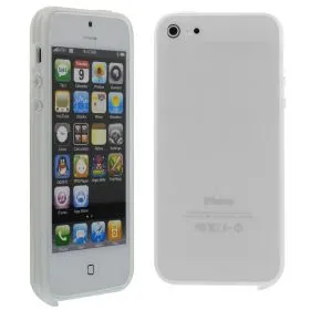 Силиконов кейс за iPhone 5S 5G White