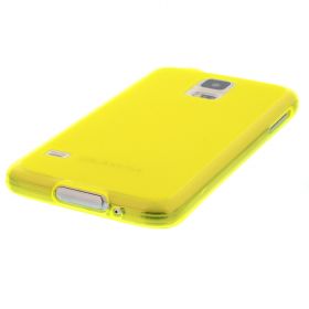 Силиконов кейс за Samsung Galaxy S5 yellow