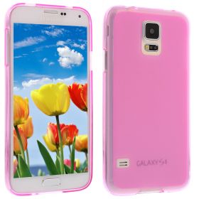 Силиконов кейс за Samsung Galaxy S5 fuchsia