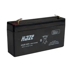Оловна батерия HAZE 6V / 1.3AH