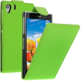 FLIP калъф за Sony Xperia Z1 Green