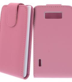 FLIP калъф за LG P700 Optimus L7 Pink 