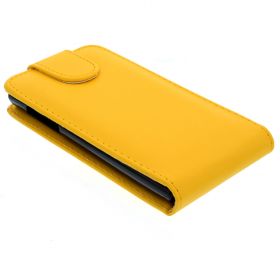 FLIP калъф за LG E610 Optimus L5 Yellow