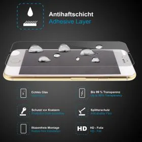 Стъклен протектор за  iPhone 4/4S  0.30mm ,2,5D