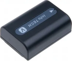 Батерия за видеокамера Sony NP-FV50, 980 mAh, Сива
