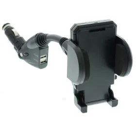 Универсална стойка за кола с USB 1A / 2A - 12V / 24V