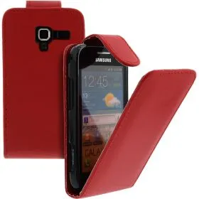 FLIP калъф за Samsung Galaxy Ace 2 GT-i8160 Red