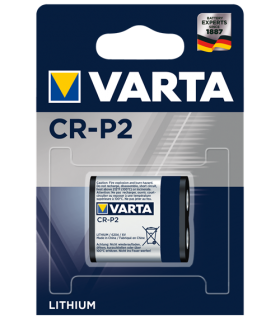 Литиева батерия CR-P2 Varta CR-P2 - DL223A - 6V