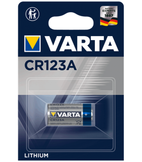 Литиева батерия CR123A, DL123A - Varta