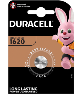 Литиева батерия CR1620 Duracell DL1620 - 3V