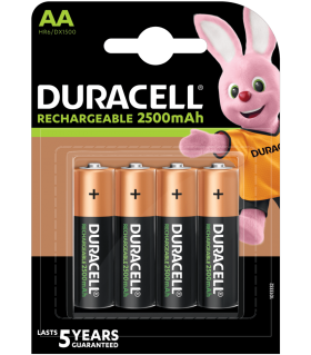 Акумулаторни батерии АА Duracell Stay Charged AA - 2500 mAh - BL4