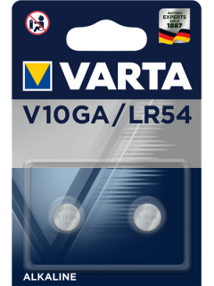 Алкални батерии LR54 AG10 - Varta V10GA 1.5V