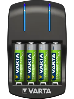 Зарядно за батерии Varta Plug Charger с 4 батерии АА 2100 mAh