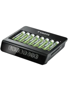 Мулти зарядно устройство Varta за 8 батерии АА или ААА