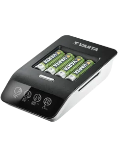 Супер бързо зарядно устройство Varta с 4 батерии AA 2100 mAh